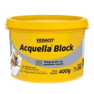 Acquella Block Incolor 400 Gramas - 148100 - VEDACIT