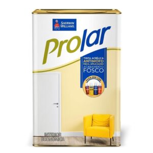 Tinta Acrílica Prolar Branca Antimofo 20 Litros - 2920067 - SHERWIN WILLIAMS