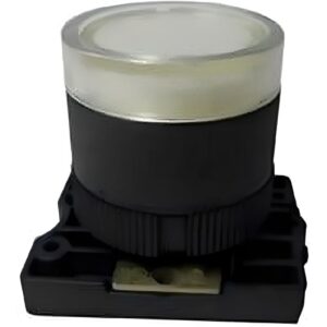 Botão á Impulsão Luminoso Branco SLPRL5 STECK
