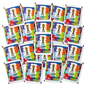 Kit com 20 Pacotes de Figurinhas da Copa 2026 - PANINI