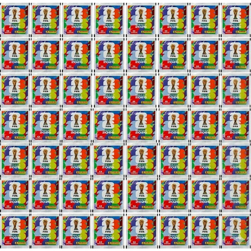 Kit com 60 Pacotes de Figurinhas da Copa 2026 - PANINI