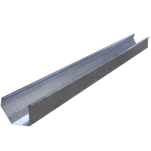 Calha Americana C.28 2 Metros Galvanizada - 32 - CALHAFORTE