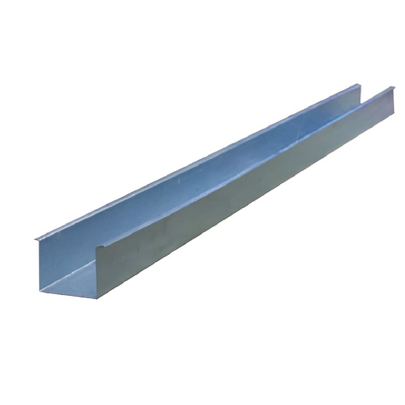 Calha Quadrada C.28 2 Metros Galvanizada - 68 - CALHAFORTE