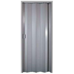 Porta Sanfonada 210x60cm Cinza 20.140 Plasflex