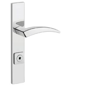 Fechadura Externa Quadrichave Flexa 55mm Cromado - 55-3444 - LOCKWELL