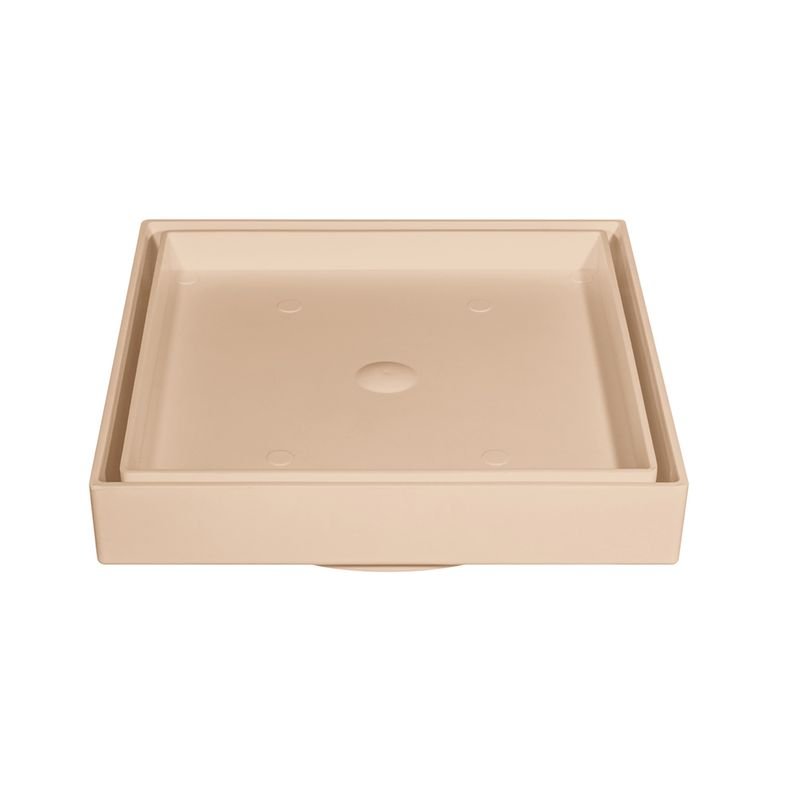 Ralo Invisível 10 x 10 cm Bege - 1701 - ESTRELA