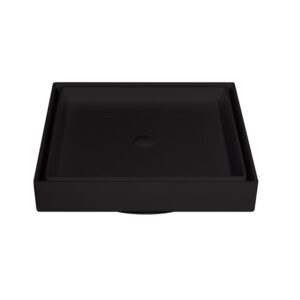 Ralo Invisível 10 x 10 cm Preto - 1705 - ESTRELA