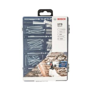 Jogo para Fixação 173 Peças - 2607017506 - BOSCH