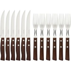 Conjunto de Talheres com 12 Peças em Aço Inox e Cabos Tradicional - 22299009 - TRAMONTINA